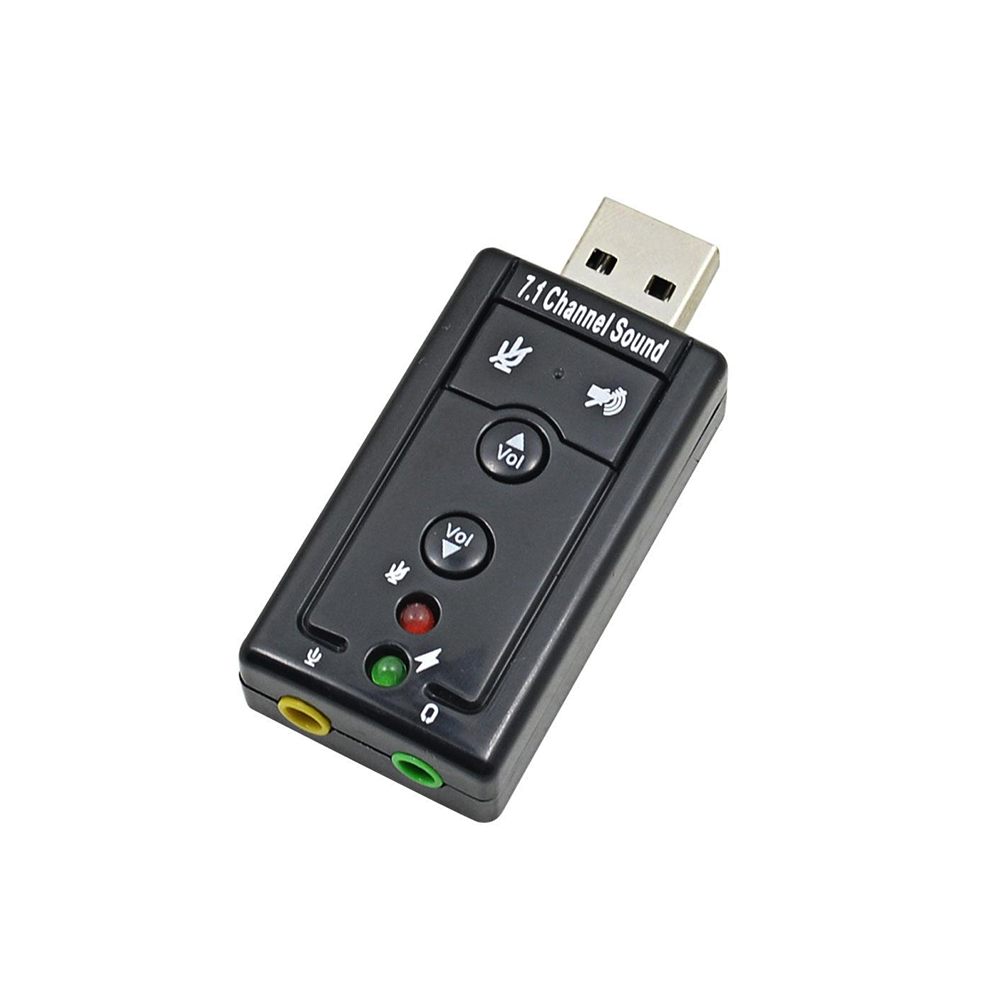 Adaptateur Son USB Vers 2 Jack - Carte Son Externe