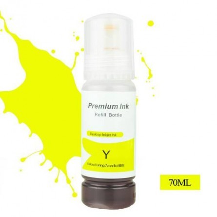 BOUTEILLE D'ENCRE EPSON  ADAPTABLE PREMIUM INK JAUNE 70ML