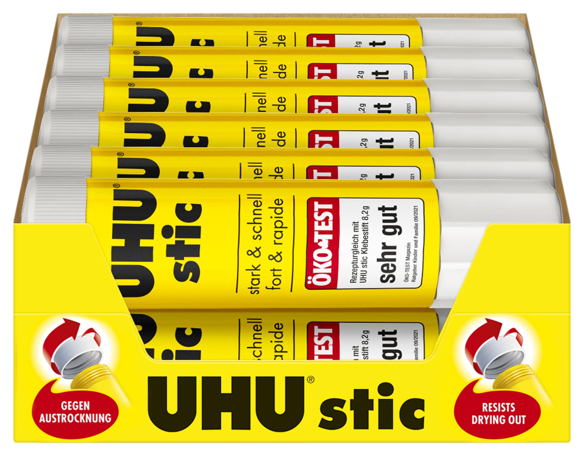 UHU Stick de colle 21g Blanc Lot de 12