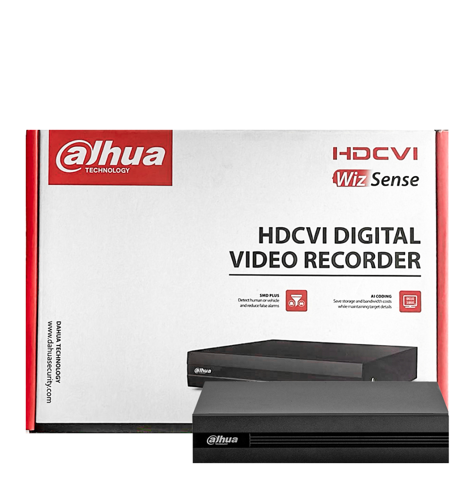 ENREGISTREUR DAHUA 5MP WIZSENSE 8 CANAUX | XVR HYBRIDE DH-XVR1B08H-I