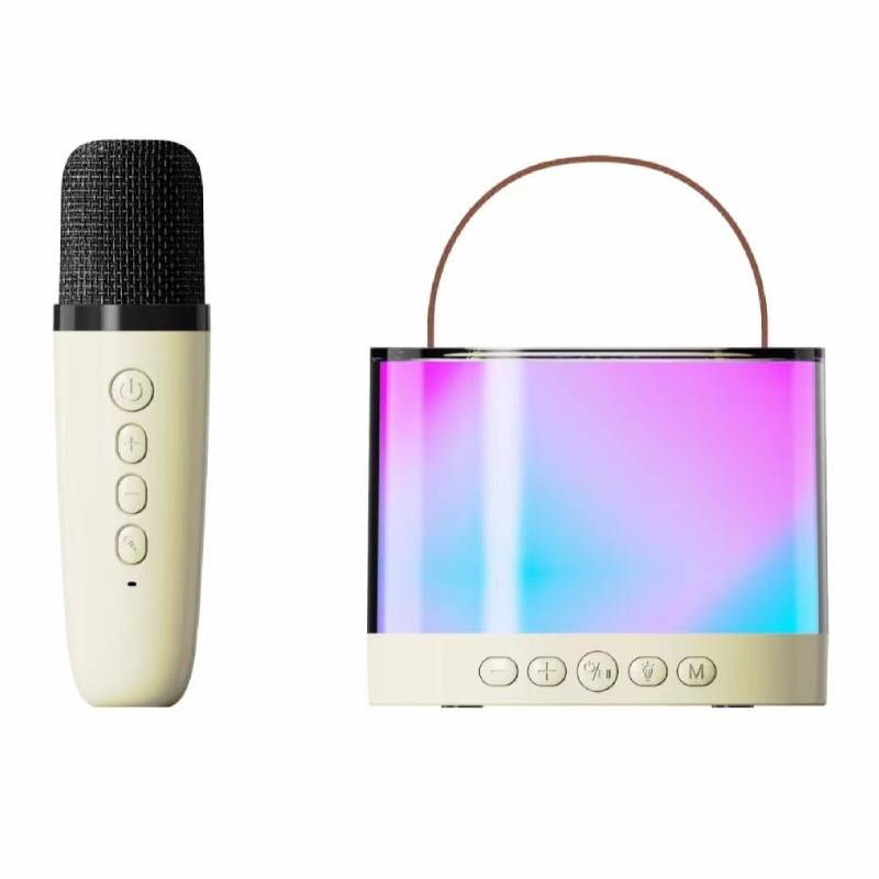 HAUT PARLEUR SMART PORTABLE BLUETOOTH KARAOKE K52-W