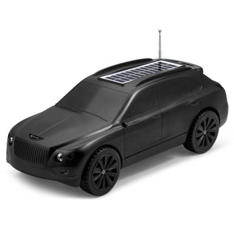 HAUT PARLEUR KISONLI BLUETOOTH SOLAIR CHARGING NOIR