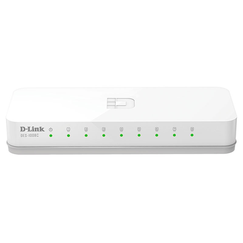 SWITCH D-LINK 8 PORTS 10/100