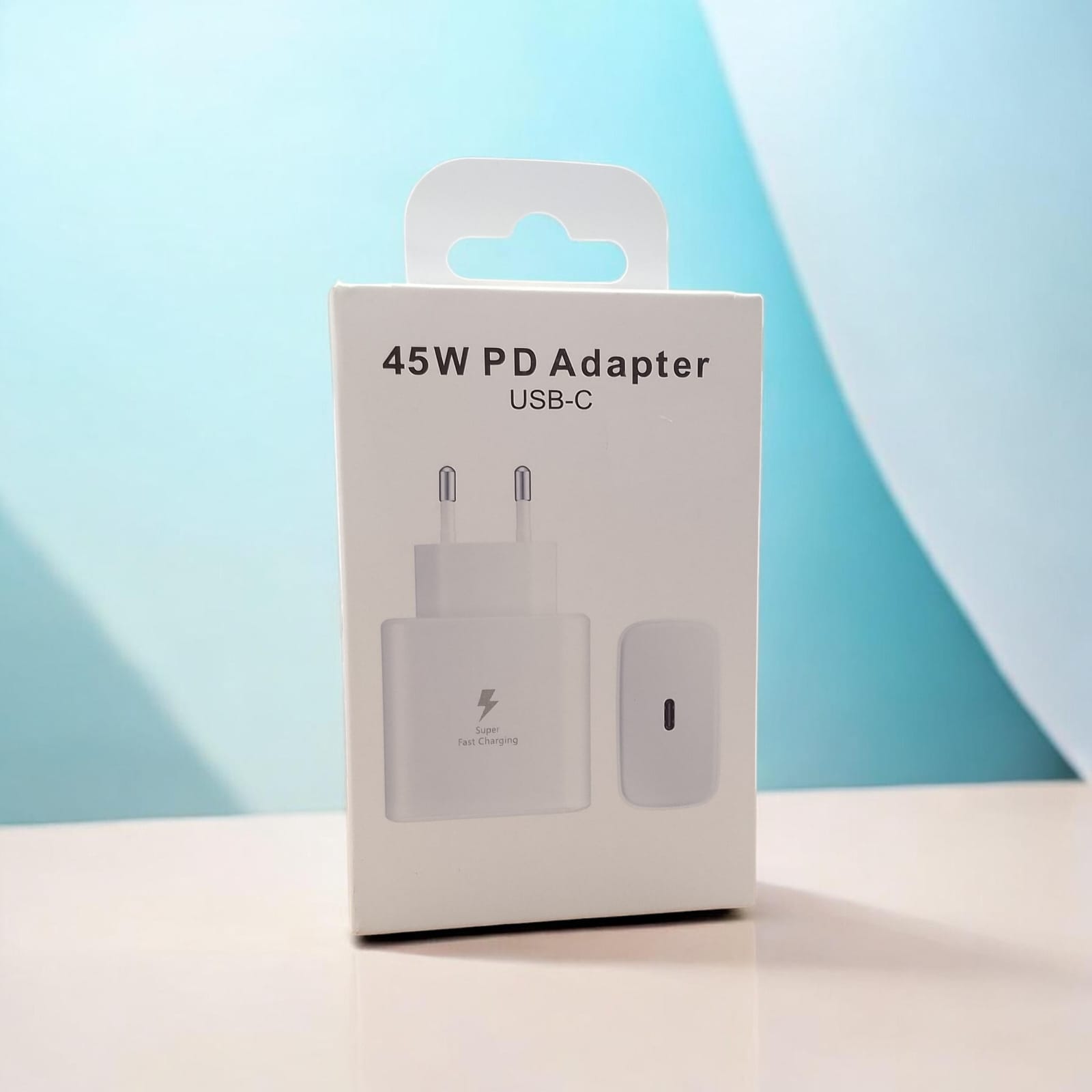 TETE CHARGEUR SECTEUR TYPE-C 45W ADAPTER - BLANC