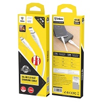 Câble Chargeur Inkax CB-08 USB Vers Micro-USB Blanc