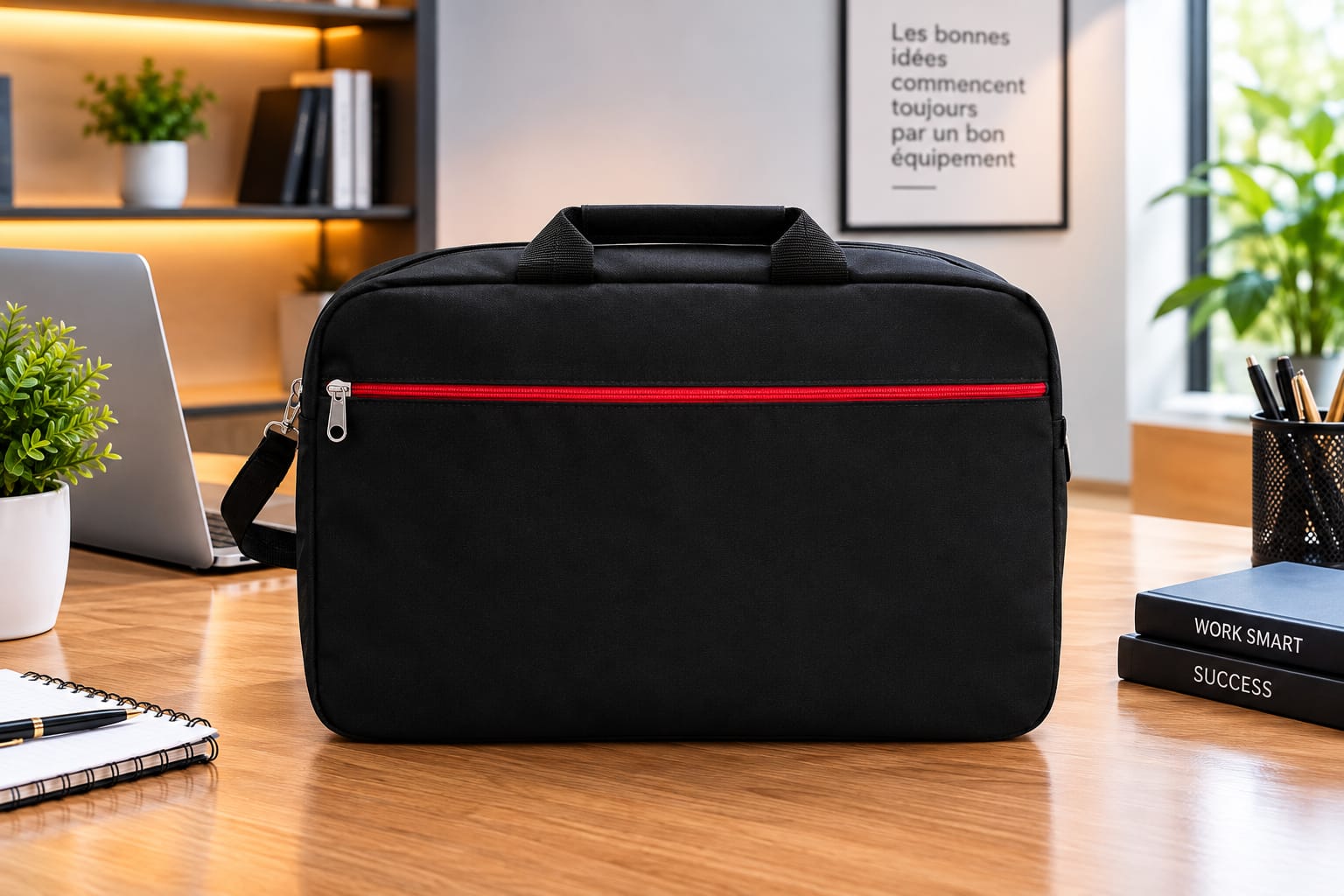 Sacoche Pc Portable 15.6 Noir / Rouge